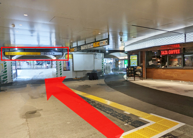 新橋駅からのアクセス